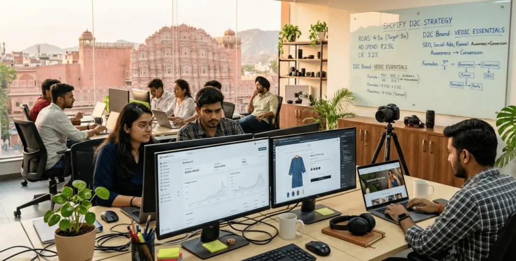 Shopify marketing agency Jaipur
